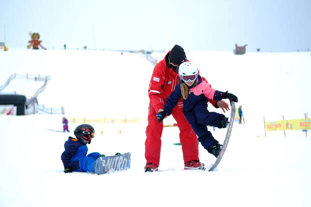 Snowboarden mit der Skischule Serfaus Snowboarden mit der Skischule Serfaus