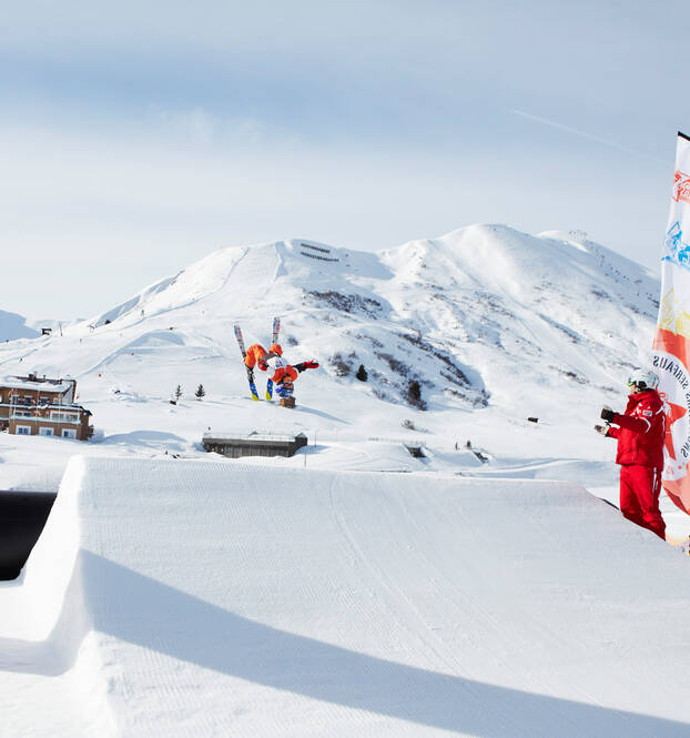 Snowstars im Beginnerpark Snowstars im Beginnerpark