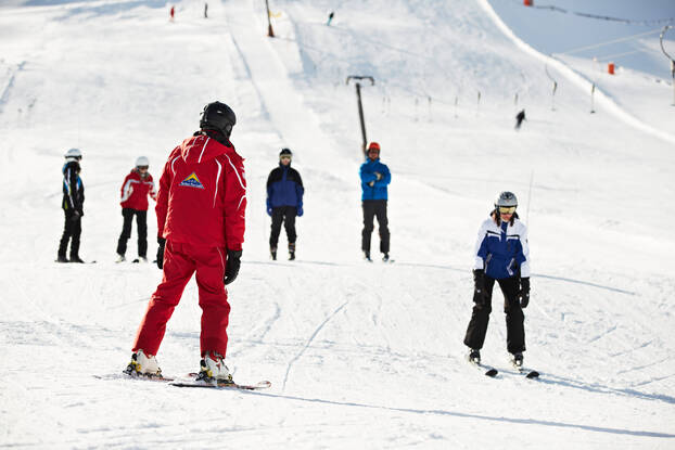 Skikurs bei der Skischule Serfaus