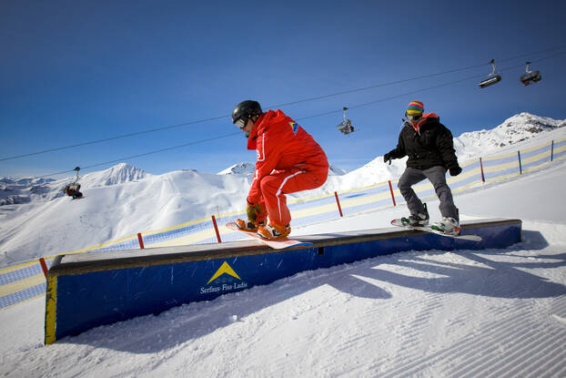 Snowboardkurs mit der Skischule Serfaus Snowboardkurs mit der Skischule Serfaus