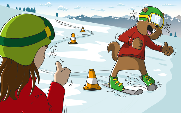 Spielerisch das Skifahren lernen