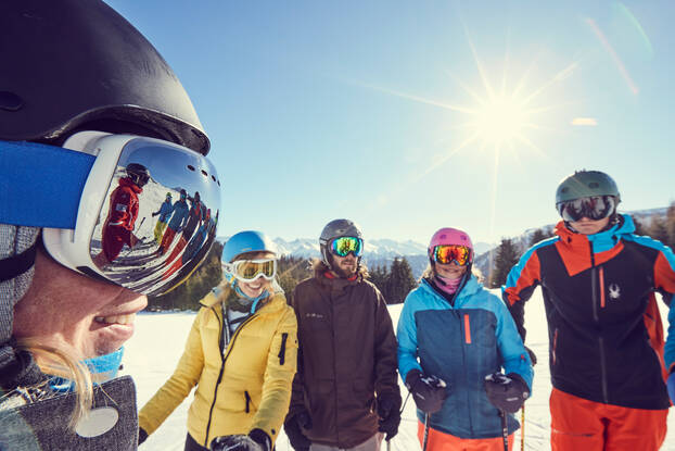 Gruppenskikurs in Serfaus